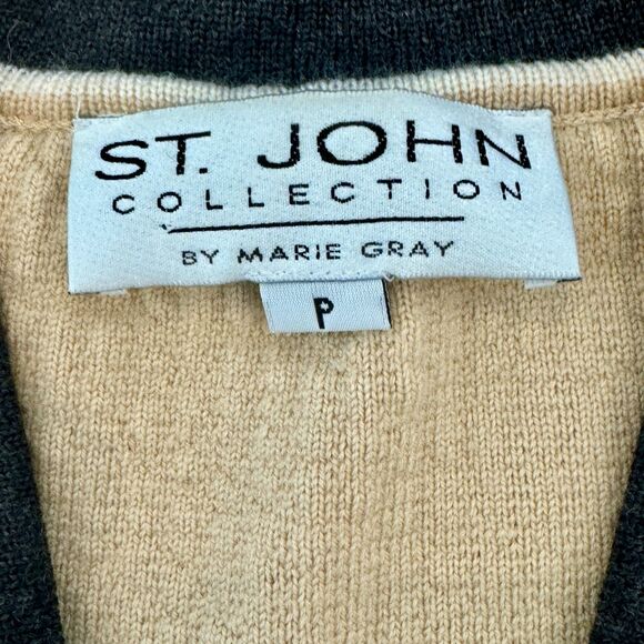 St. John Collection Ribbed Cardigan - Women's Petite - Picture 9 of 10